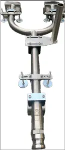 PDM300 outlet nozzle, 2 outlet head