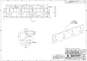Front plate for thermocouple