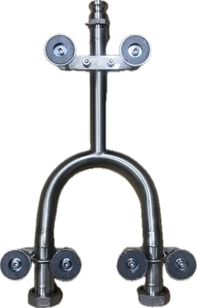 Discharge nozzle, 2-tier, DIA180mm
