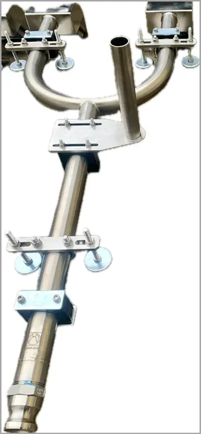 PDM300 outlet nozzle, 2 outlet head