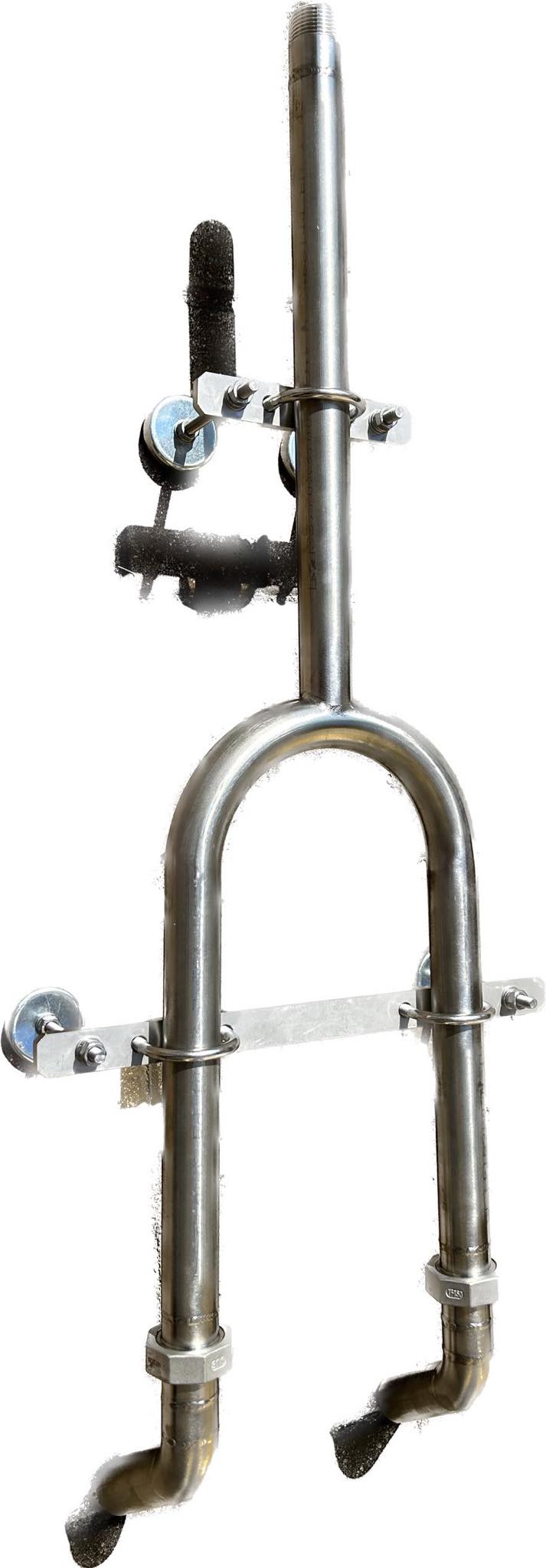 PDM250 outlet nozzle, 2 outlet 