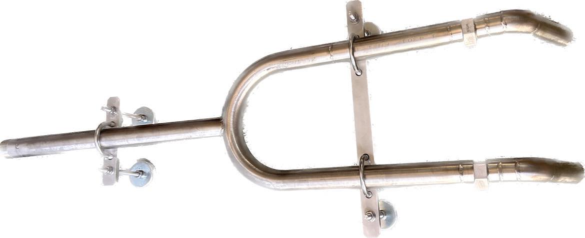 PDM250 outlet nozzle, 2 outlet 